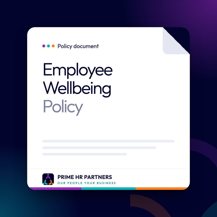 Employee Wellbeing Policy