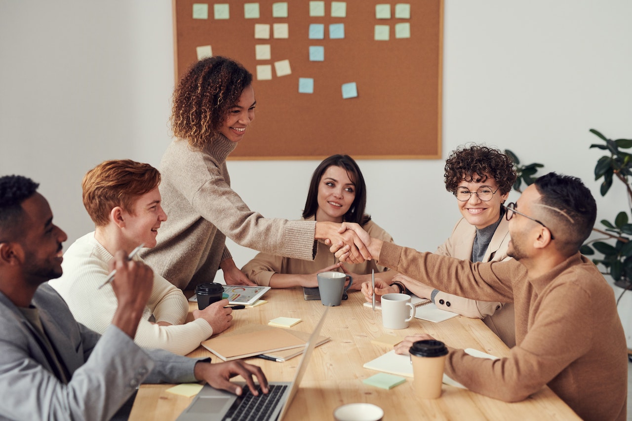 Prime HR Partners consultants with a client team